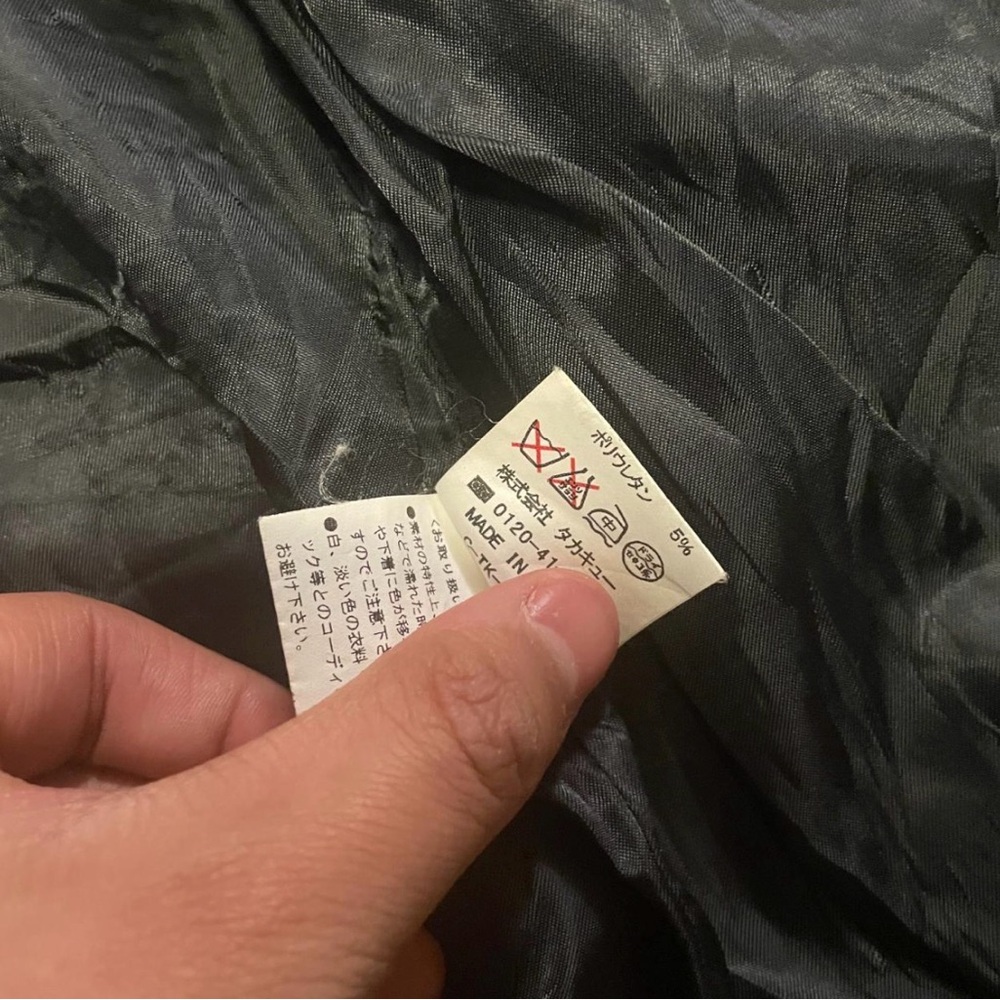 Semantic Design Red Plaid Wool Blend Military Style Jacket with Removable Hood - Picture 8 of 8